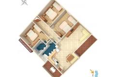 Apartments with sea view Cihorich Apartment 1 foto 1