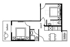 Apartments Tilda Apartment 3 – Tilda8 2+2 foto 2