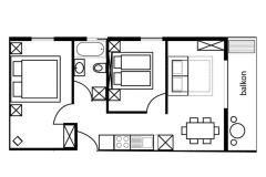 Apartments Tilda Apartment 2 – Tilda7 4+2 foto 2