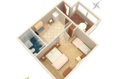 Apartments Katica Apartment 3 – A3 up foto 1