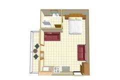 Apartments and rooms Gojak Milenka Apartment 5 – APSTUDIO 6 foto 4