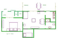 Villa Laura 50 m do mora Apartment 4 – Ap. R foto 2