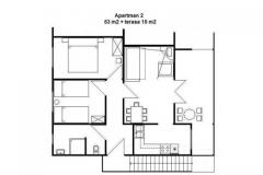 Apartments Mira Apartment 2 – Apartman 2 foto 1