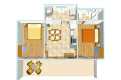 VILLA MILENKA - Apartments Gorana Apartment 1 – A4 foto 4