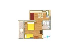 Vila Milenka, Apartments Drago Apartment 4 – A3+1 foto 3