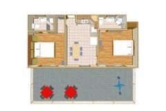 Apartments Maja Sevelj Apartment 3 – 2nd floor foto 2