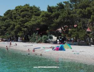 Family house on the beach