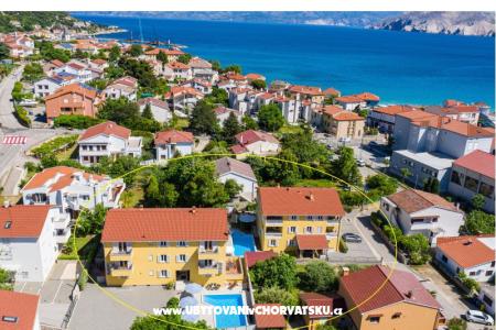 Apartments Gorica 1- with Pool, 200 Island of Krk Croatia