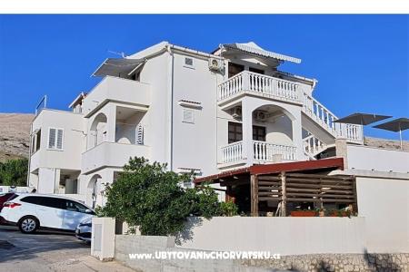 Apartments Vicković Island of Pag Croatia