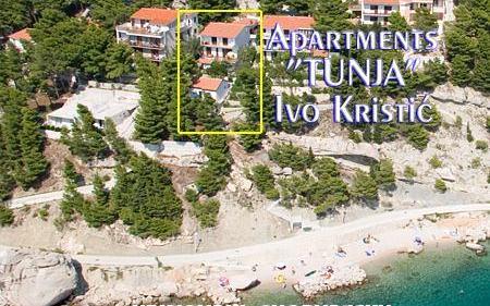 Apartment Villa Tunja – Accommodation Brela Kroatië