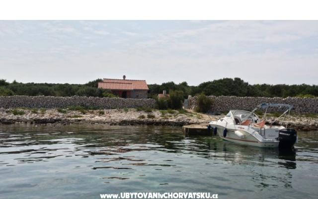 Robinzon house Kornati-Gangaro – Accommodation Island of Murter Kroatië