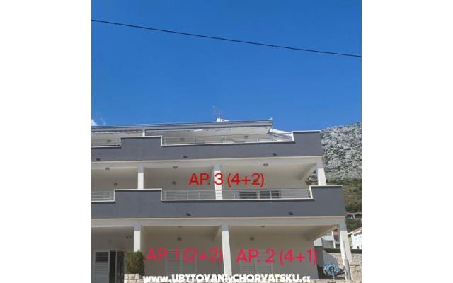 Apartments Pero Mimica – Accommodation Omis Kroatië