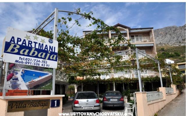 Apartments Babaja – Accommodation Omis Kroatië