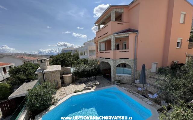 Ana apartments &amp; pool – Accommodation Island of Pag Kroatië