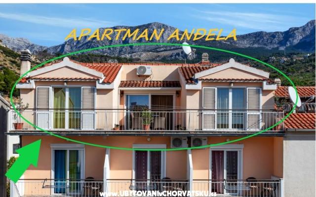 Apartment Anđela – Accommodation Podgora Kroatië
