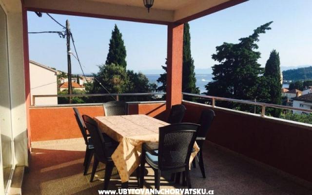 Apartment View on Adriatic sea – Accommodation Island of  Ugljan Kroatië